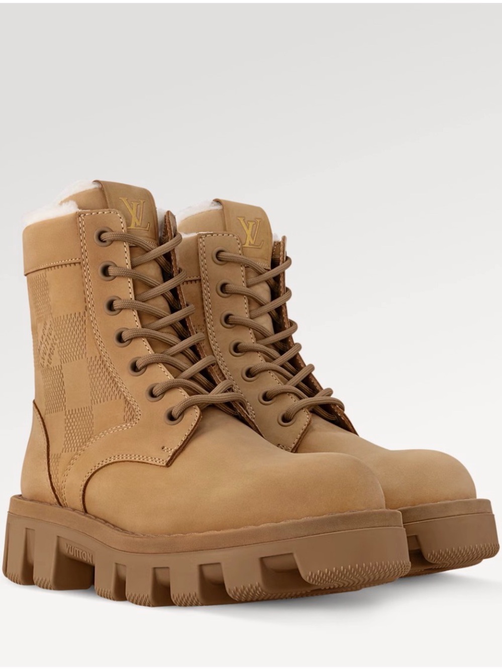Louis Vuitton Damier Ranger Boots